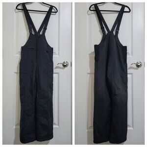 SKIGEAR Snowboarding Skiing Ski Bibs Overall Black Youth L